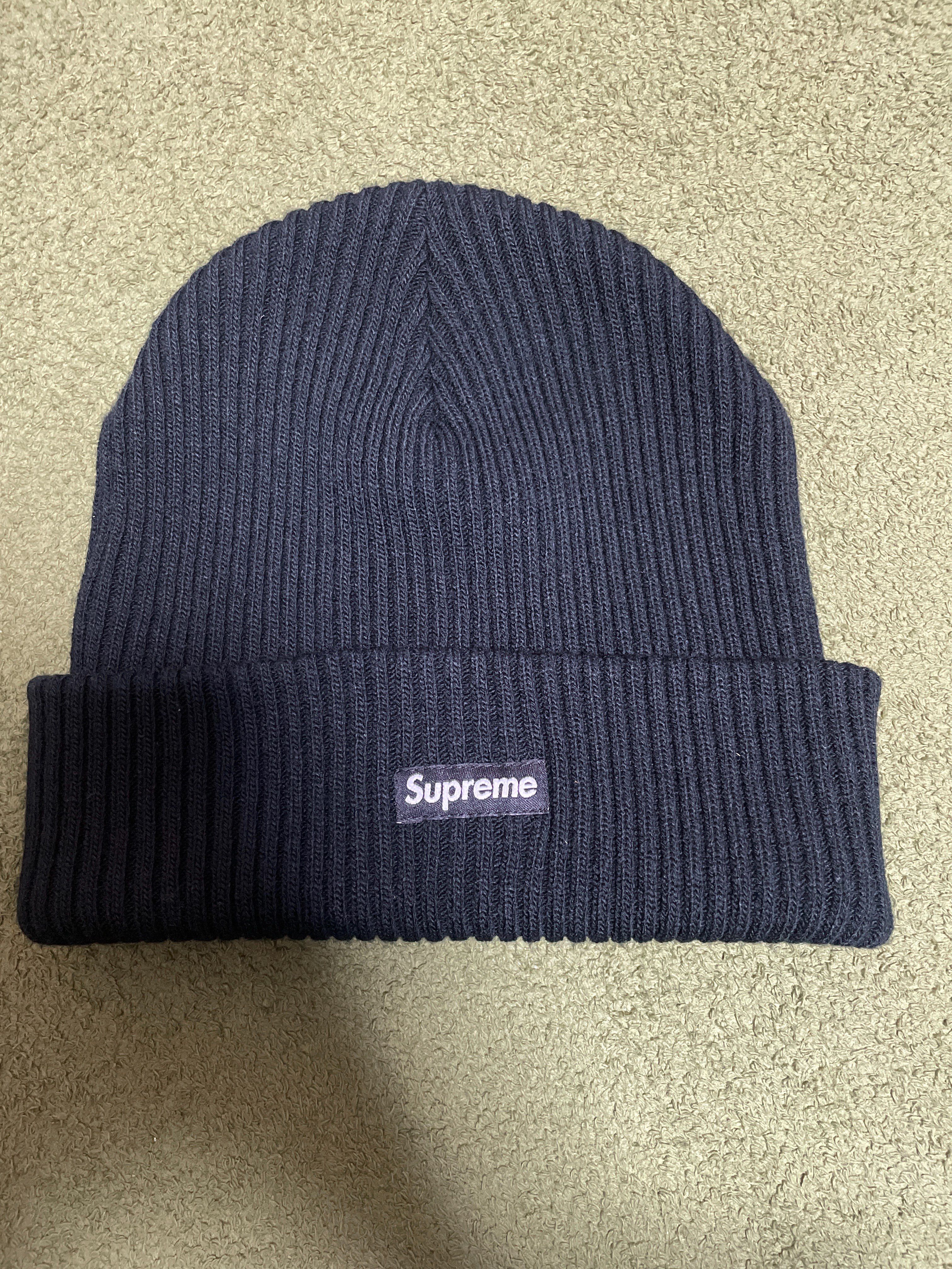 Supreme Overdyed Beanie "Black"(20SS)