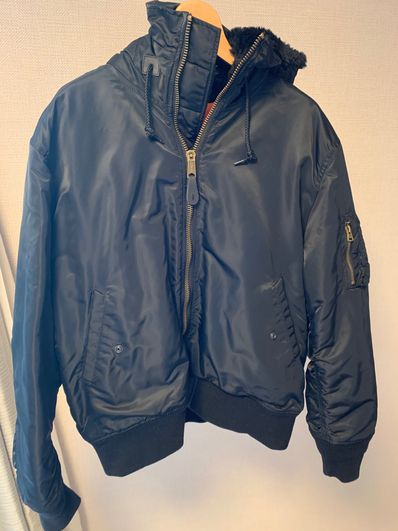 Supreme Hooded MA-1 "Black"
