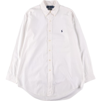 古着 ラルフローレン Ralph Lauren CLASSIC FIT 長袖 ボタンダウンシャツ メンズL相当/eaa540705