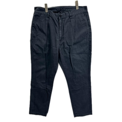 ポータークラシック グレー コットン テーパードシルエット ASTAIRE CHINOS/アステアチノズ L