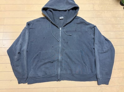 SAINT Mxxxxxx Damage Zip Parka "Black"