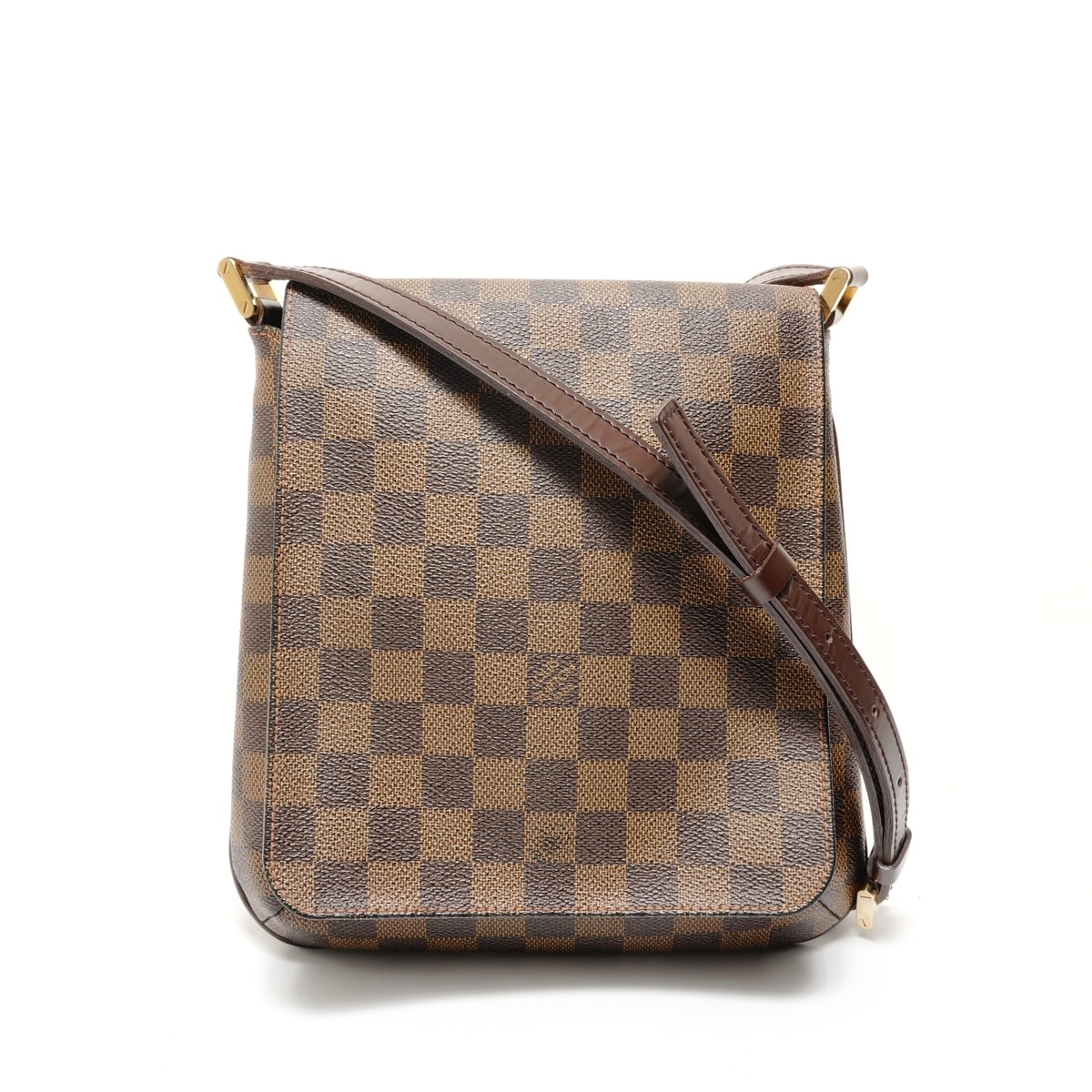 ヴィトン LV 2003年製 ダミエ ミュゼット サルサロング ショルダーバッグ【中古】