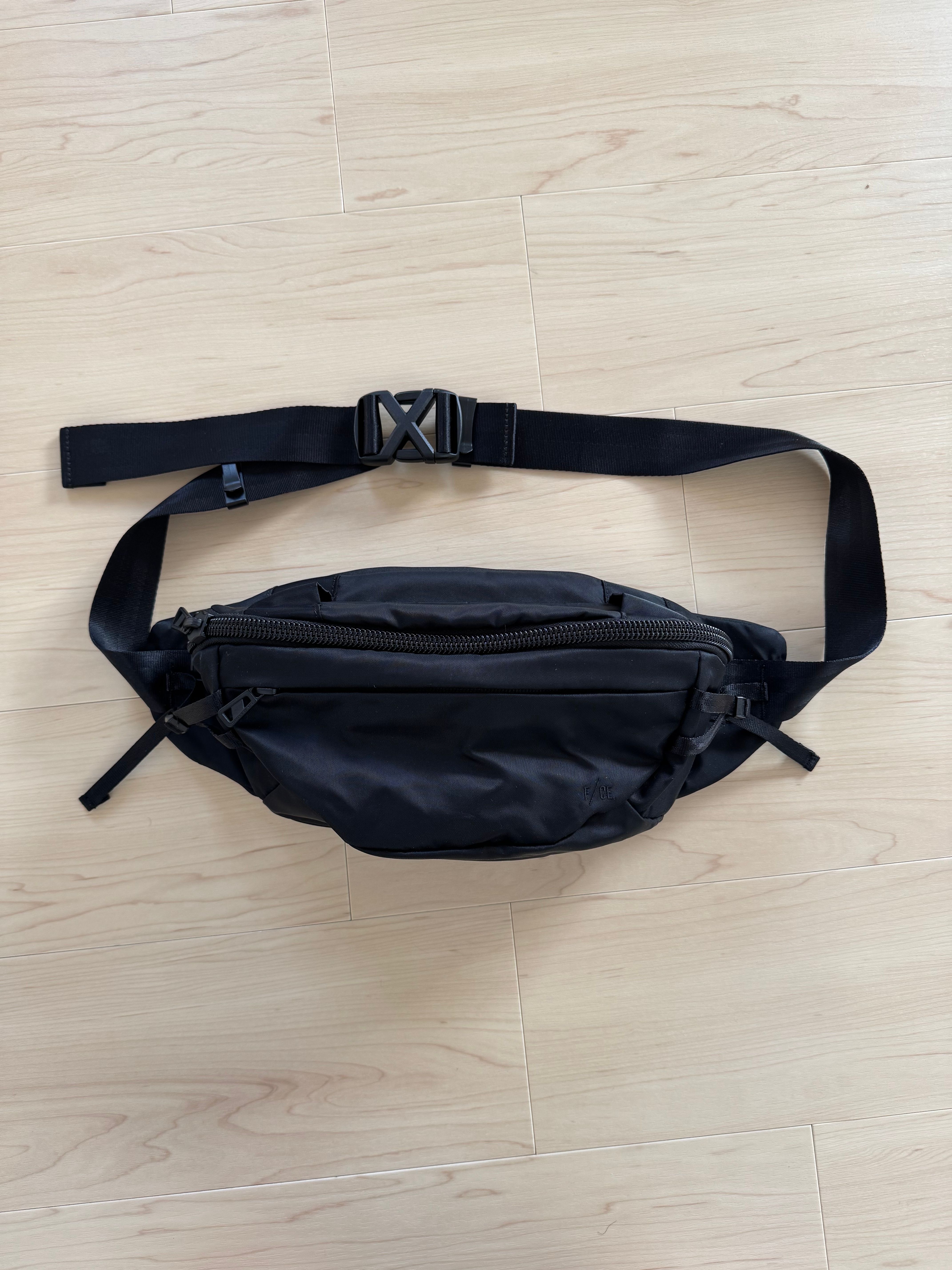 F/CE. Recycle Twill Tactical Waist Bag "Black"