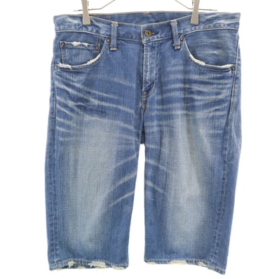 Levi's リーバイス 502 デニムショートパンツ W32 ウォッシュブルー