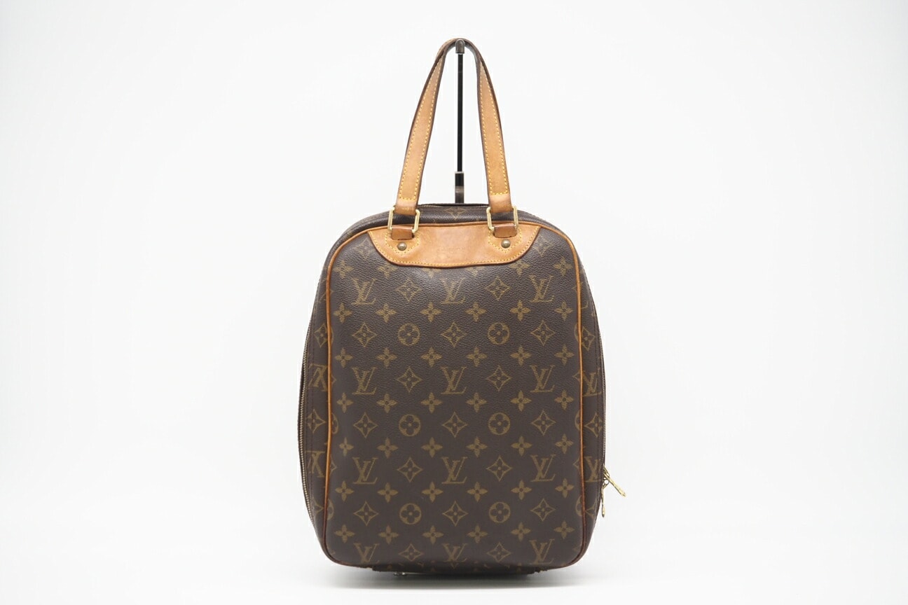 LOUIS VUITTON ルイ・ヴィトン モノグラム エクスカーション M41450 ハンドバッグ ブラウン コーティングキャンバス レディース