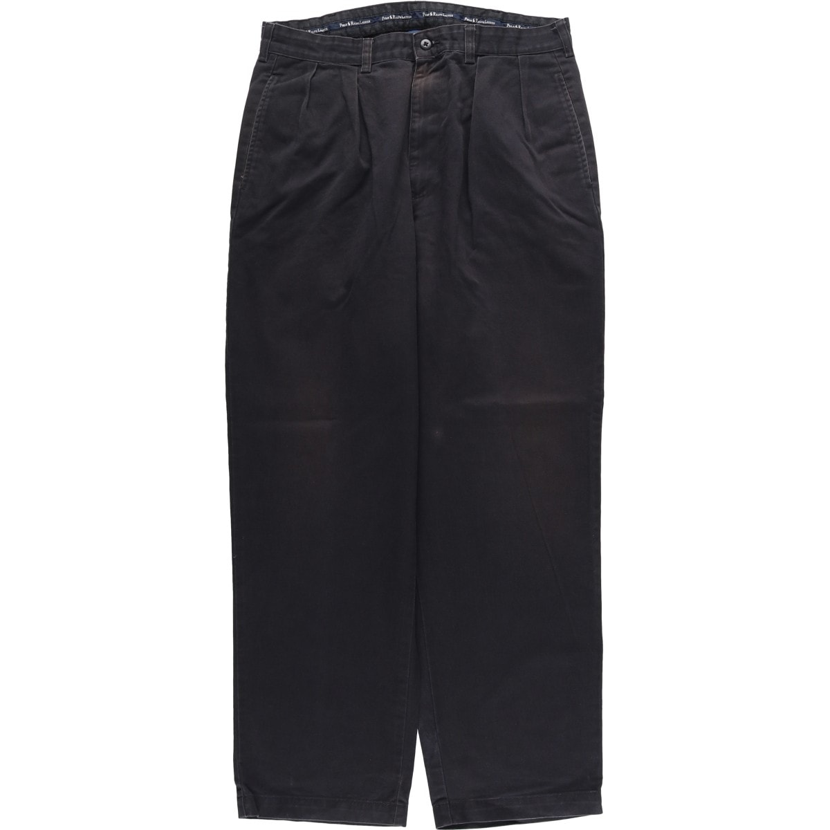 古着 ラルフローレン Ralph Lauren POLO RALPH LAUREN ツータック チノパンツ メンズw32相当/eaa605833
