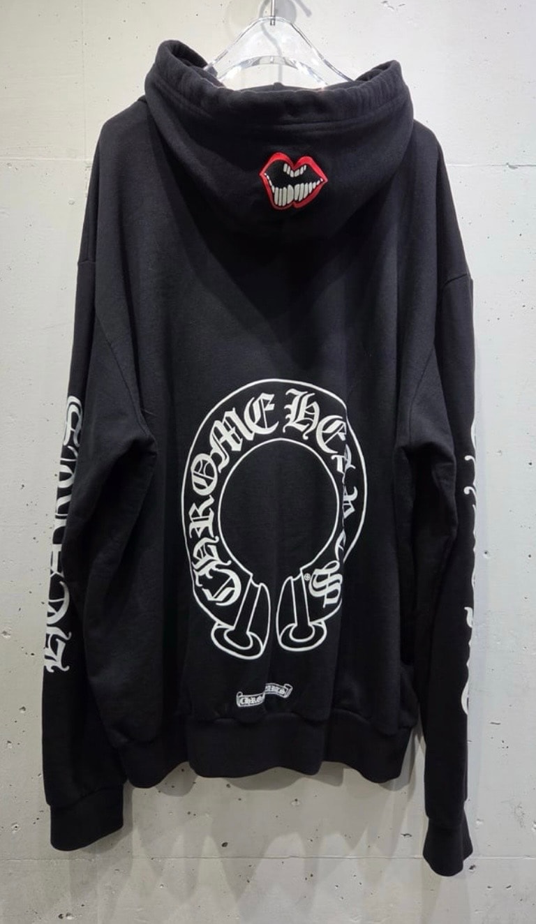 Chrome Hearts Matty Boy Chomper Horseshoe Hoodie "Black"