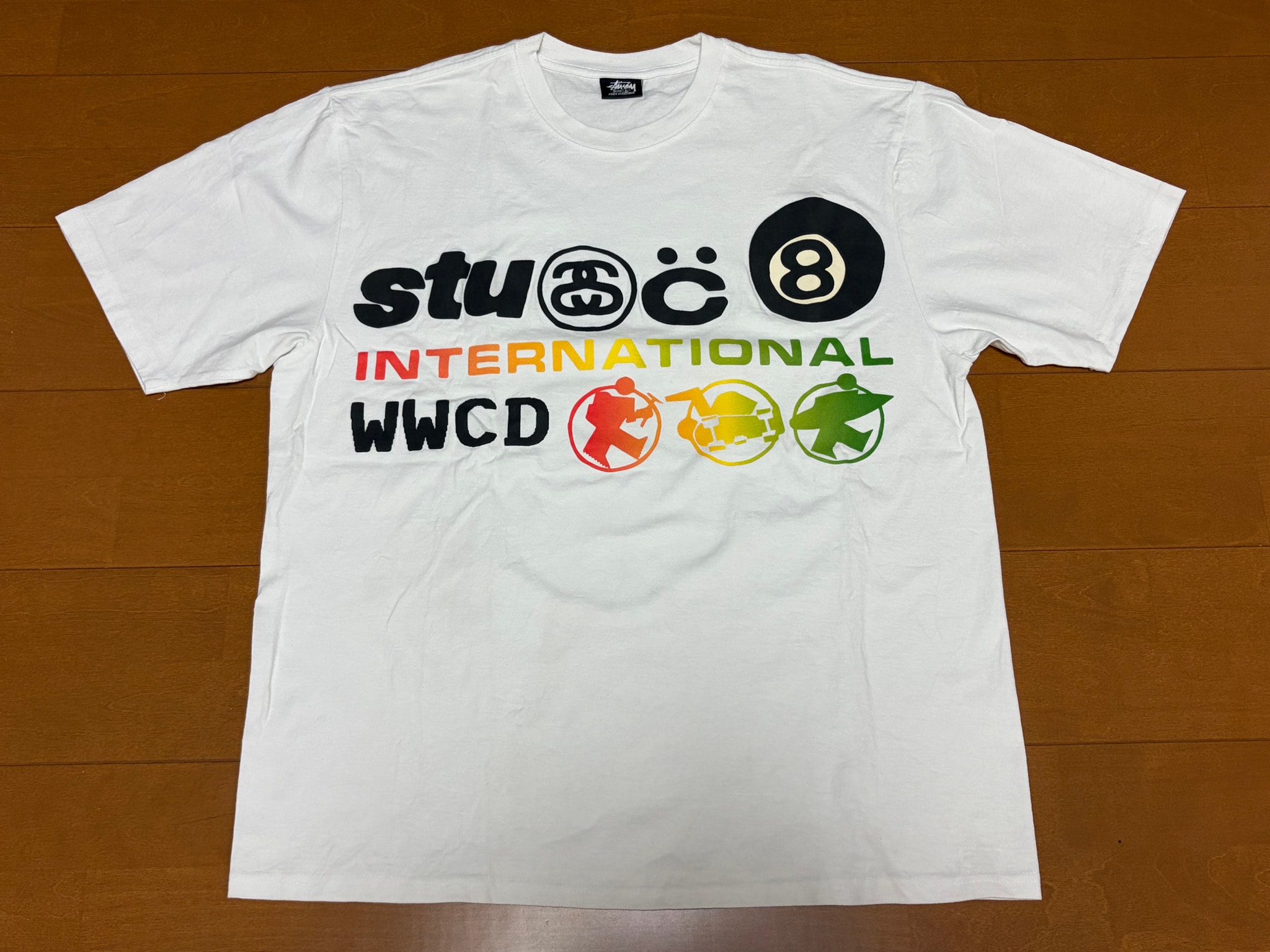 Stussy CPFM INTERNATIONAL TEE "White"