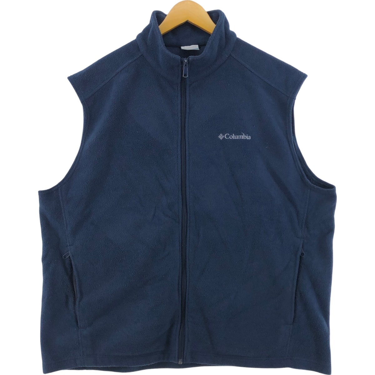 古着 コロンビア Columbia ワンポイント フリースベスト メンズXXL相当/eaa536664
