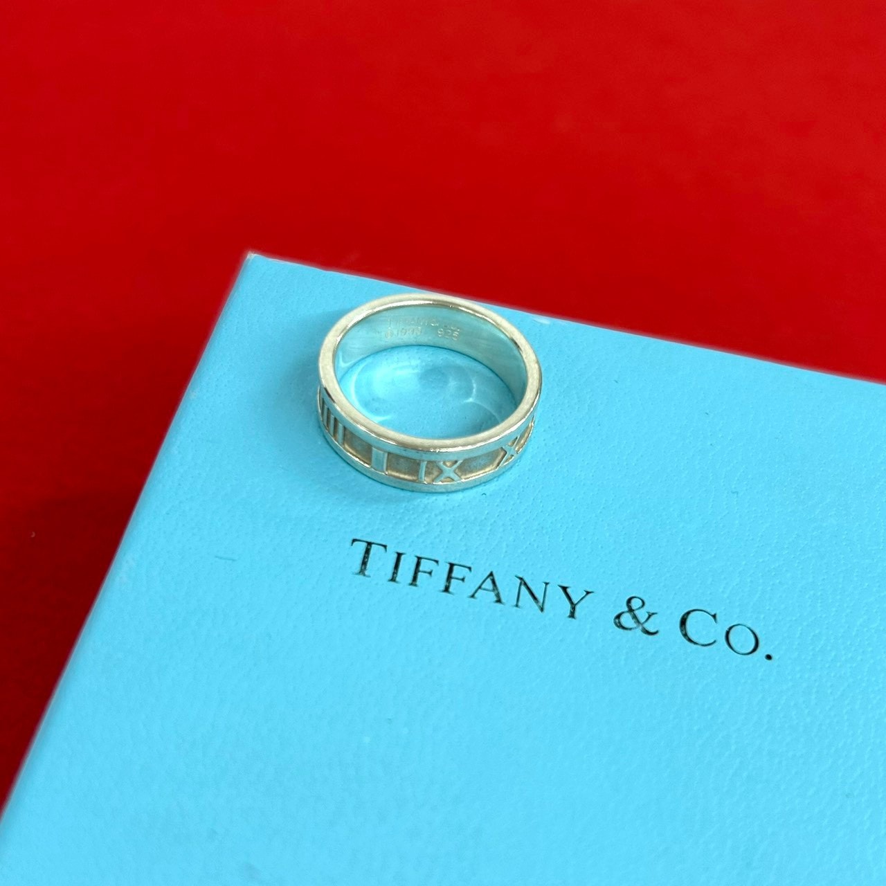 TIFFANY&Co. ティファニー アトラス リング シルバー925 リング・指輪 15号 シルバー
23752