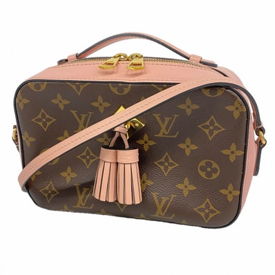 【6dd4818】ルイヴィトン ハンドバッグ モノグラム サントンジュ M44442 ブラウン ローズプードル 2wayバッグ【中古】レディース