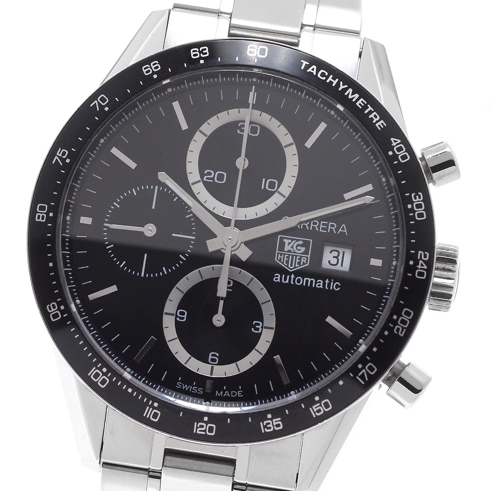 ☆良品 タグホイヤー カレラ CV2010 メンズ 【中古】