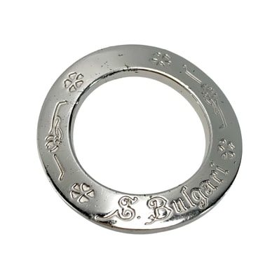 BVLGARI ブルガリ ペンダント トップ チョーカー ネックレス シルバー リング 袋有