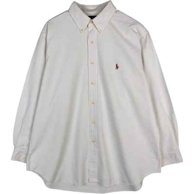 古着 ラルフローレン Ralph Lauren CLASSIC FIT 長袖 ボタンダウンシャツ メンズXXL相当/eaa678427