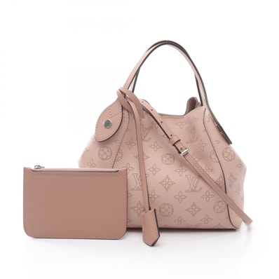 ルイ・ヴィトン LOUIS VUITTON ヒナPM 2WAY ハンドバッグ バッグ レザー マヒナ マグノリア レディース ピンク系 M54353 【中古】
