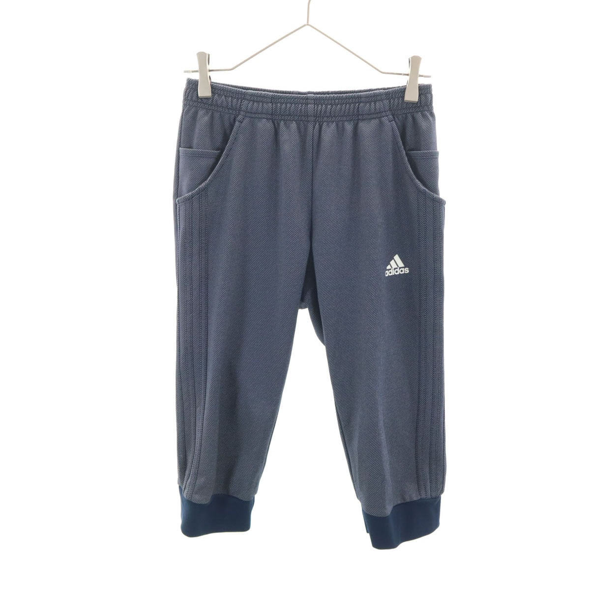 adidas アディダス ハーフパンツ S ネイビー ジャージ