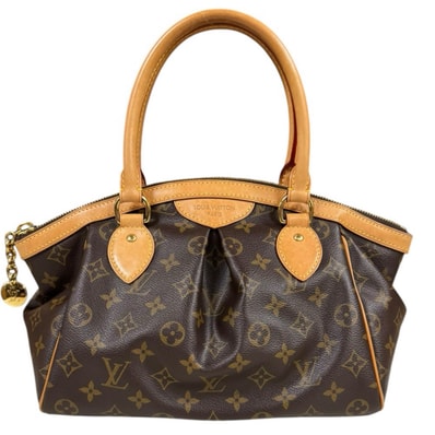 ルイヴィトン ティボリPM モノグラム ハンドバッグ モノグラムキャンバス M40143 ブラウン レディース LOUIS VUITTON 中古