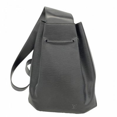 【6dc3488-k】ルイヴィトン ショルダーバッグ エピ サックアド M80153 ノワール【中古】レディース