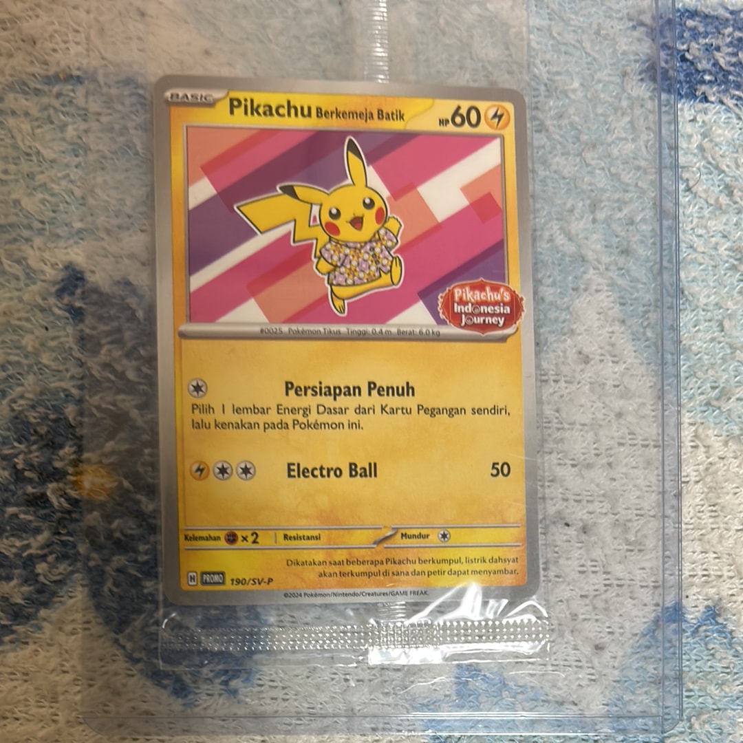 PSA10 バティックシャツを着たピカチュウ (フラワーピカチュウ柄) バティックシャツを着たピカチュウ (フラワーピカチュウ柄) P [SV-P