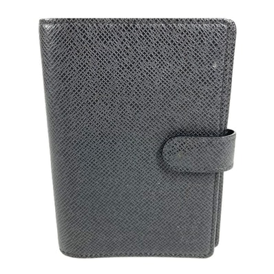 ルイヴィトン LOUIS VUITTON アジェンダPM アジェンダ PM R20426 タイガ ステーショナリー システム手帳 ダイアリー 手帳カバー タイガレザー アルドワーズ ブラック