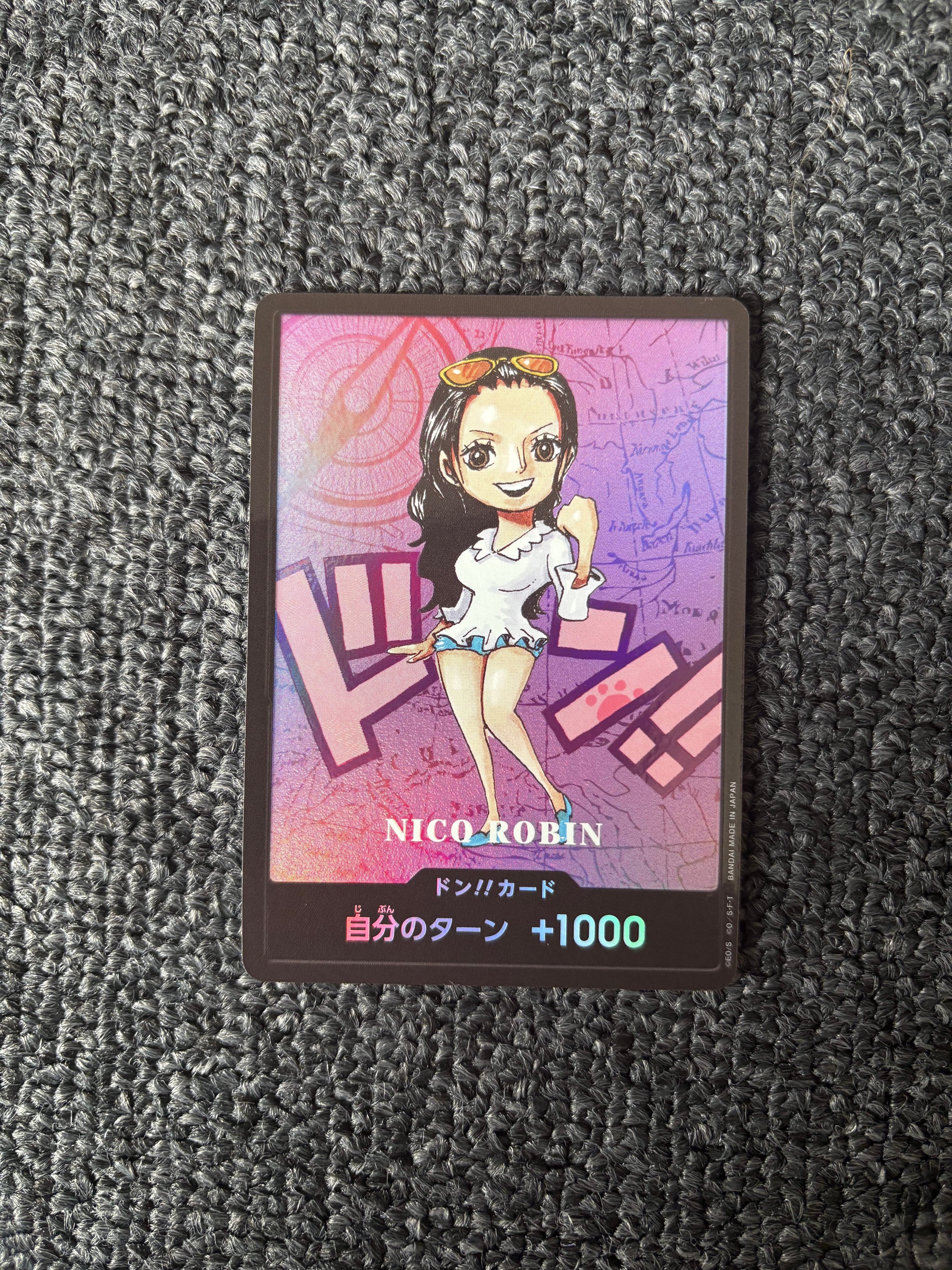 状態A】ドン!!カード : ニコ・ロビン (プレミアムカードコレクション