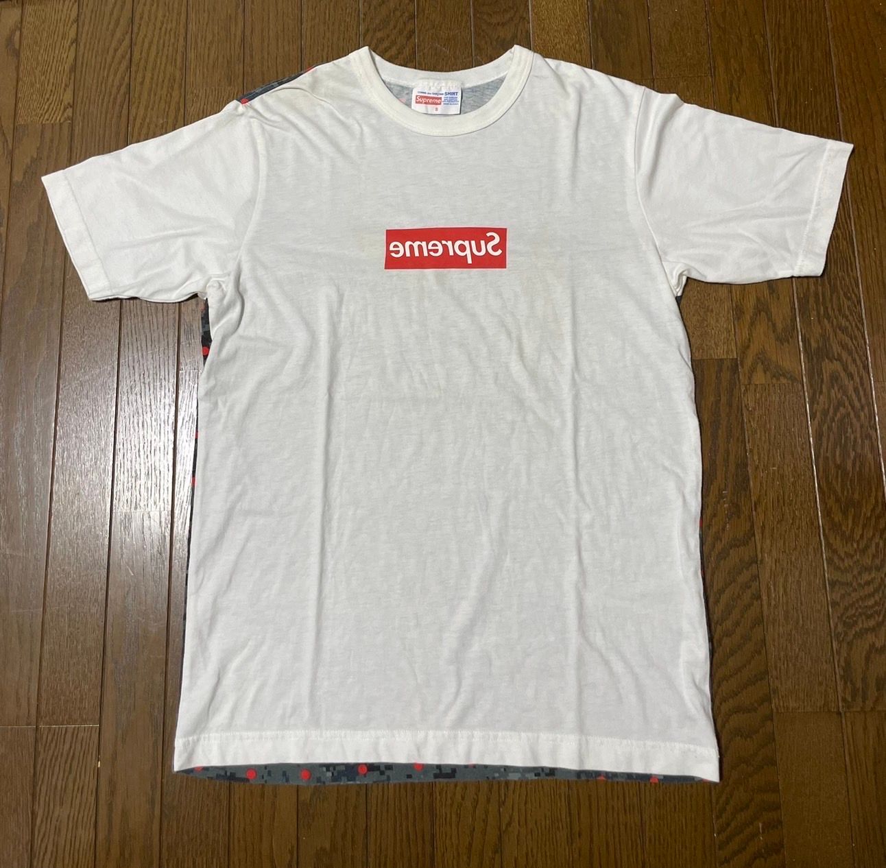 Supreme COMME des GARCONS SHIRT Box Logo Tee "Red"
