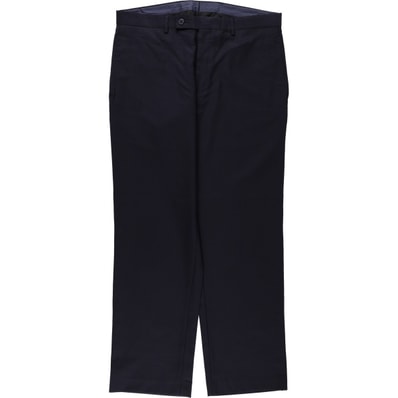 古着 カルバンクライン Calvin klein slim fit ストライプ柄 ウールパンツ スラックス メンズw35相当/eaa678521