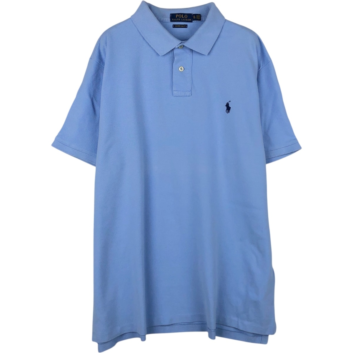 古着 ラルフローレン Ralph Lauren POLO RALPH LAUREN CUSTOM SLIM FIT 半袖 ポロシャツ メンズXL相当/eaa648908
