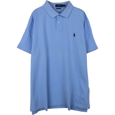 古着 ラルフローレン Ralph Lauren POLO RALPH LAUREN CUSTOM SLIM FIT 半袖 ポロシャツ メンズXL相当/eaa648908