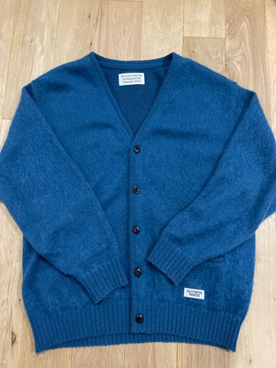 WACKO MARIA Mohair Knit Cardigan "Blue"