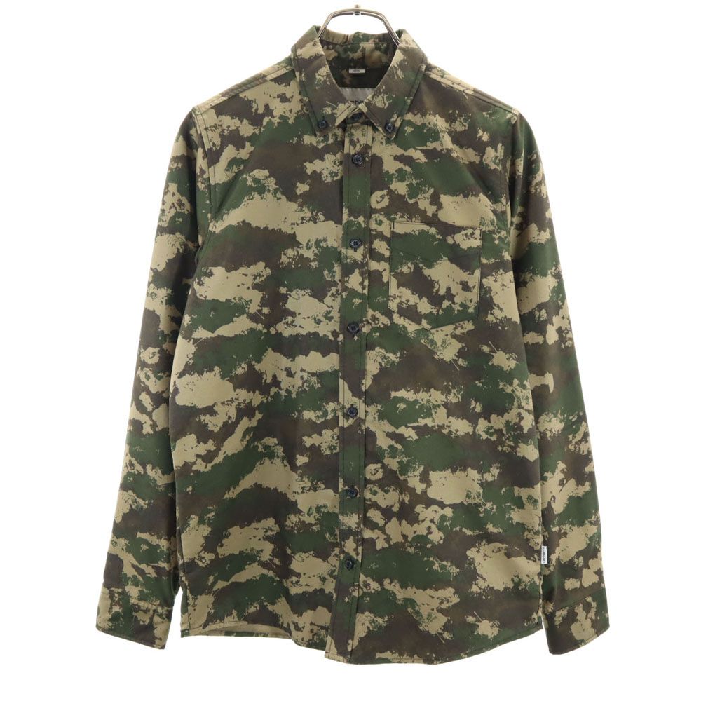 Carhartt 長袖 ボタンダウン ミリタリーシャツ