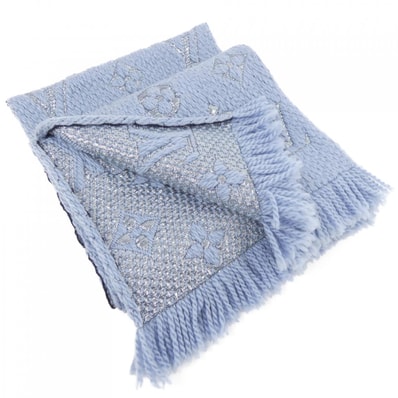 ルイヴィトン LOUIS VUITTON エシャルプ ロゴマニアシャイン M71166 MUFFLER