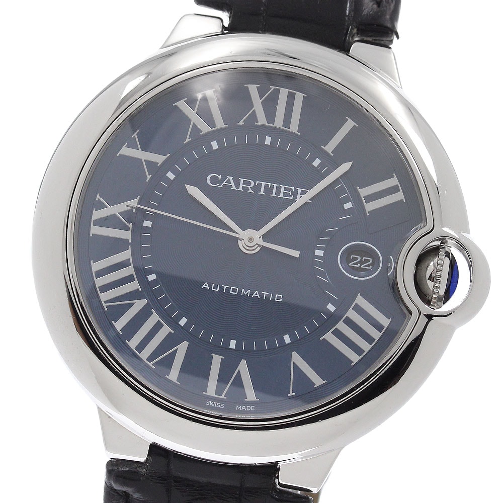 カルティエ バロンブルー デイト WSBB0025 メンズ 【中古】