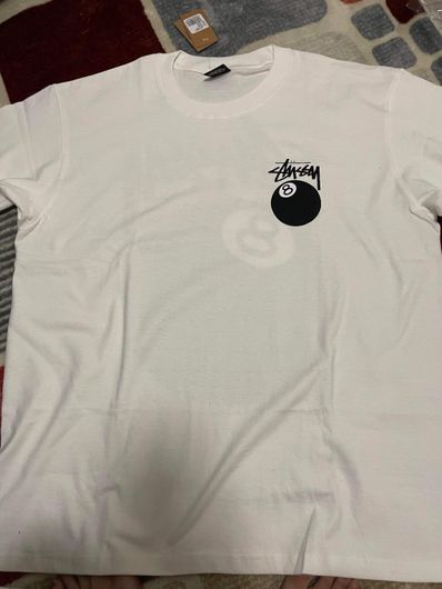 Stussy 8 BALL PIGMENT DYED TEE "Natural"