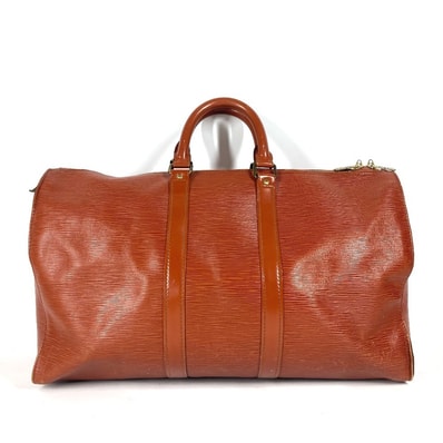 ルイヴィトン LOUIS VUITTON キーポル45 M42973 エピ カバン 旅行カバン ボストンバッグ エピレザー ケニアブラウン ブラウン