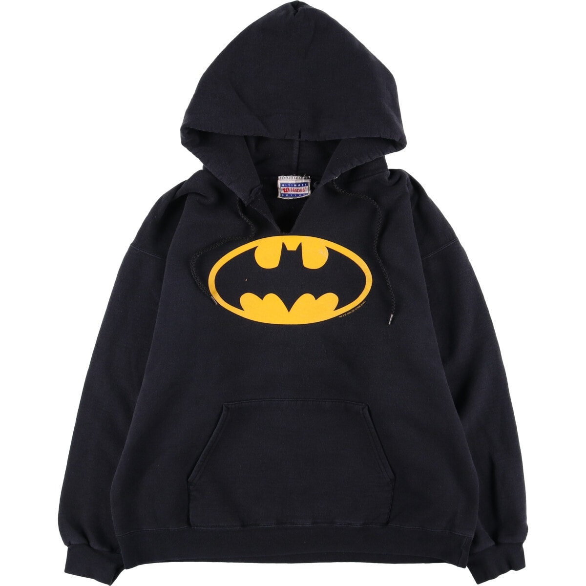 古着 00年代 ヘインズ Hanes BATMAN バットマン キャラクター スウェットプルオーバーパーカー メンズM相当/eaa574297