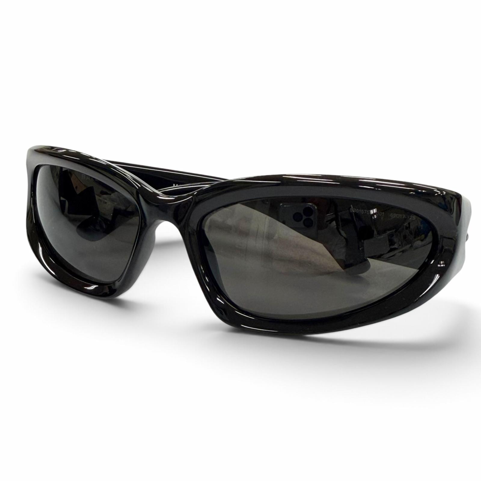 極美品 バレンシアガ サングラス SWIFT OVAL BB0157S