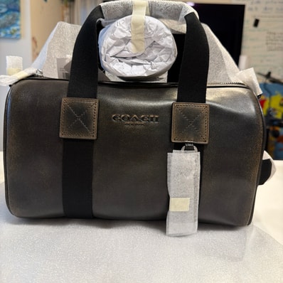 Coach エクスプローラー ダッフルバッグ28 ラブドレザー