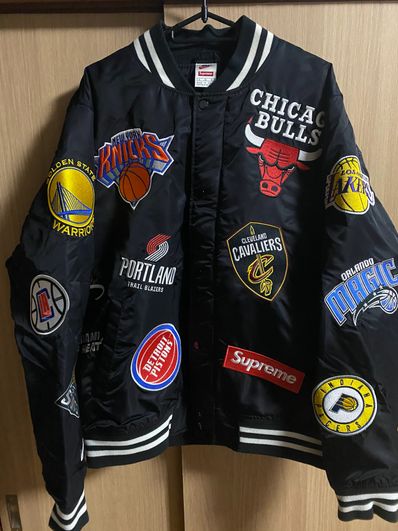 Supreme / Nike®/NBA Teams Warm-Up Jacket "Black"