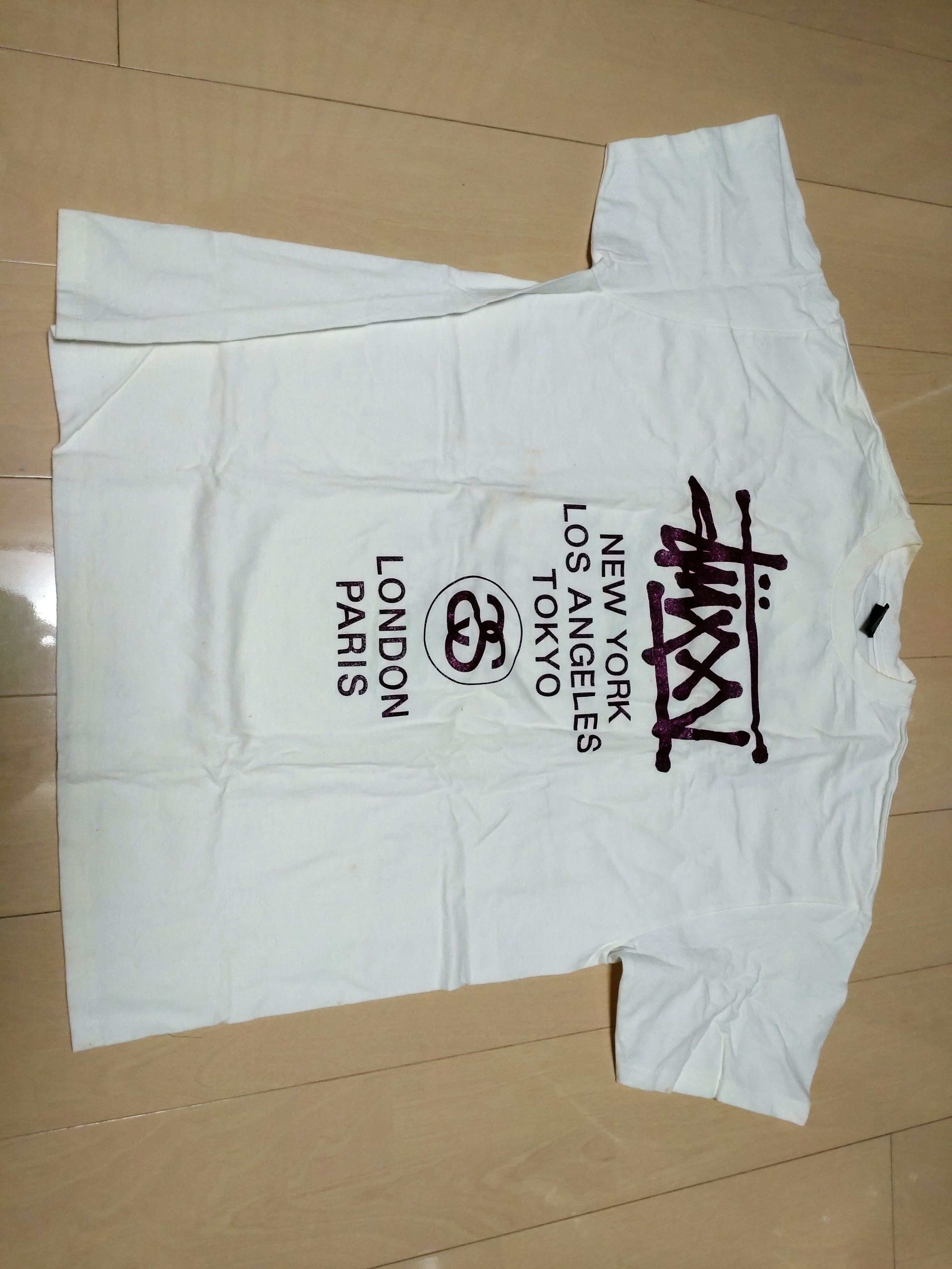 25周年 ワールドツアーTシャツ 紫ラメ