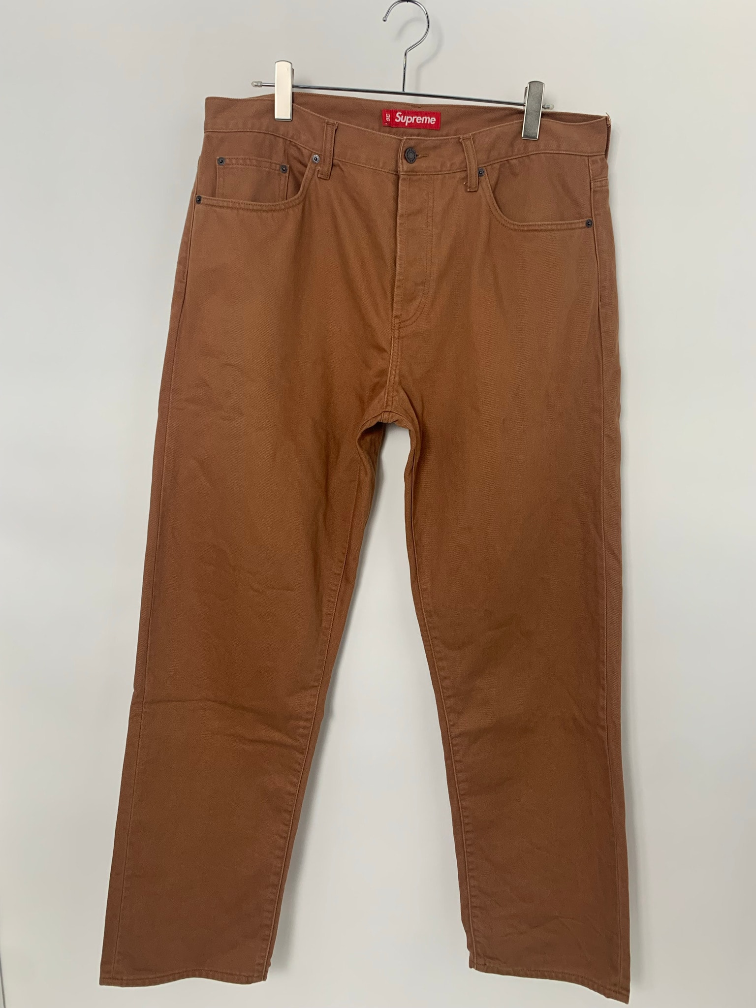 Supreme Regular Jean "Brown"(24SS)