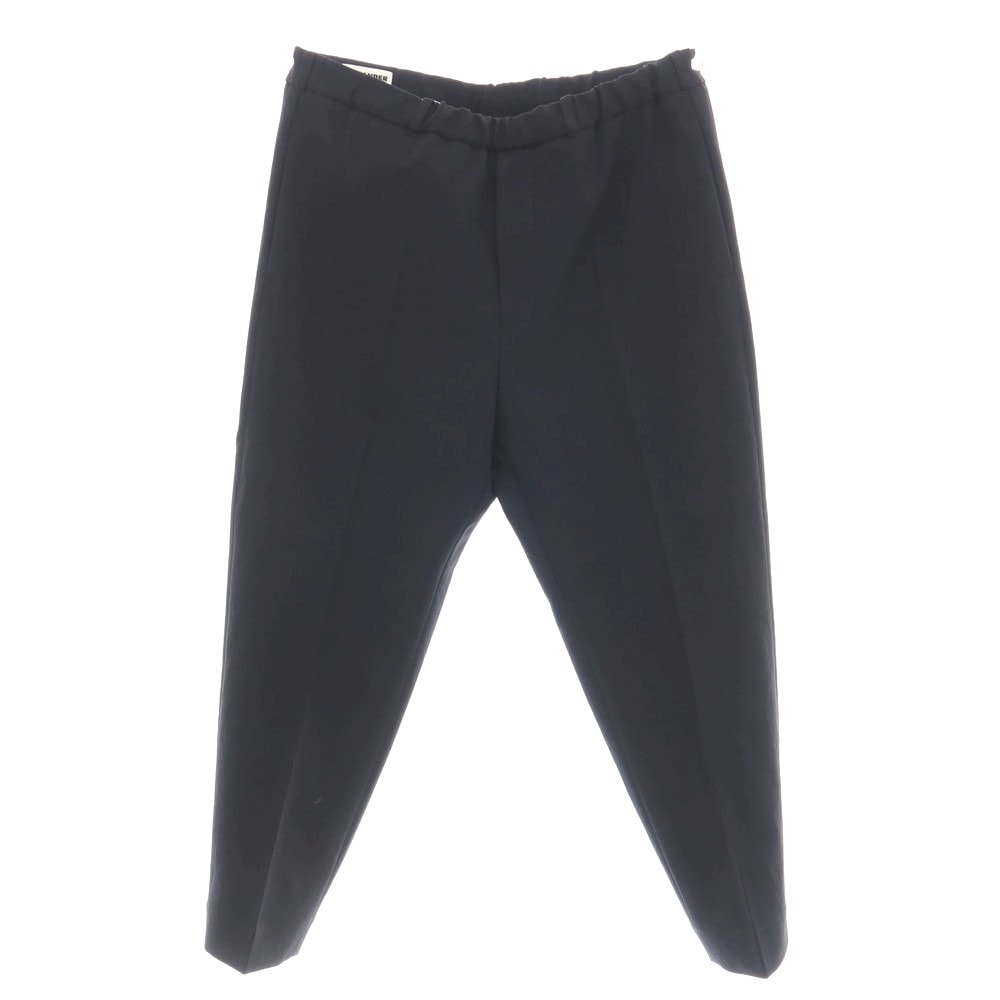 【中古】ジルサンダー JIL SANDER ポリエステル イージースラックスパンツ ネイビー【サイズ48】【メンズ】
