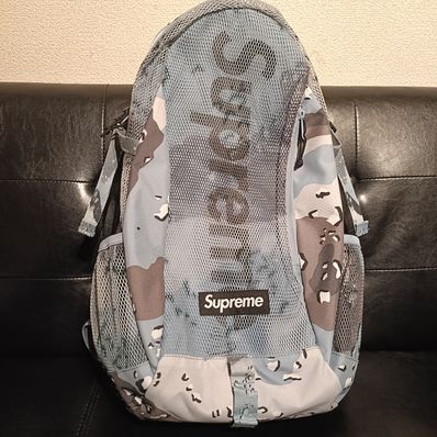 Supreme 20SS Backpack "Camo Blue"