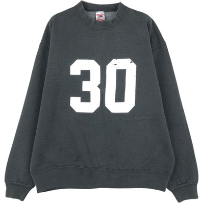 古着 90年代 フルーツオブザルーム FRUIT OF THE LOOM カレッジスウェットシャツ トレーナー USA製 メンズL相当 ヴィンテージ/eaa673919