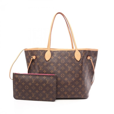 ルイ・ヴィトン LOUIS VUITTON ネヴァーフルMM モノグラム ピヴォワンヌ トートバッグ バッグ PVCコーティングキャンバス レザー レディース ブラウン系 M41178 【中古】