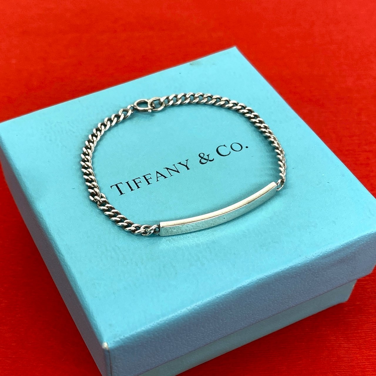 TIFFANY&Co. ティファニー ID チェーン ブレスレット シルバー925 ブレスレット シルバー
 30325
