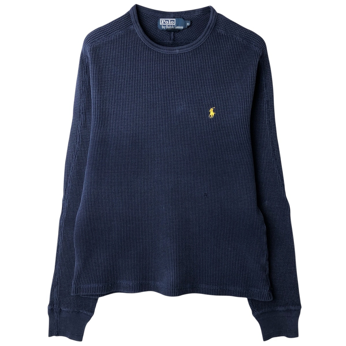 古着 ラルフローレン Ralph Lauren POLO by Ralph Lauren サーマルロンT ワッフル メンズM相当/eaa459420