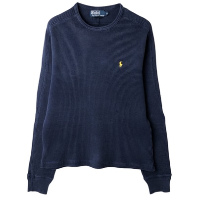 古着 ラルフローレン Ralph Lauren POLO by Ralph Lauren サーマルロンT ワッフル メンズM相当/eaa459420