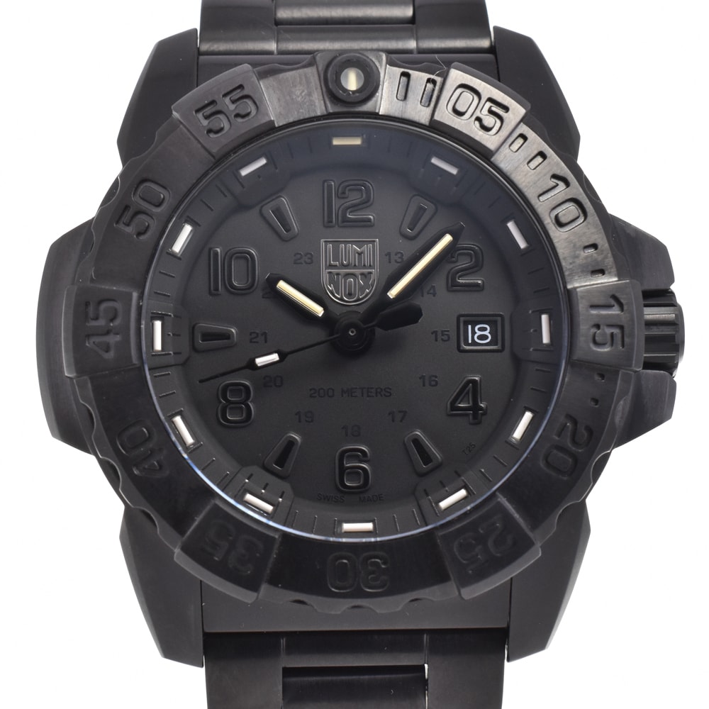 ルミノックス LUMINOX 3252.BO.L 3250 シリーズ ネイビーシールズ クォーツ メンズ 美品 内箱・保証書付き N#145835