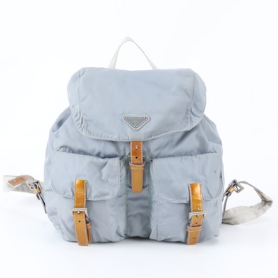 ■美品 プラダ テスート ナイロントライアングルロゴリュックサック